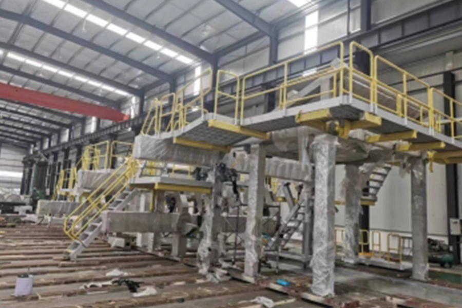 Struktura opreme za proizvodnju papira